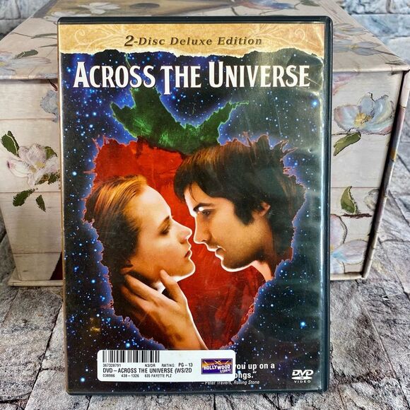 Across the Universe Sony Pictures 2 Disk Set Deluxe Edition DVD Evan Rachel Wood - Picture 1 of 4